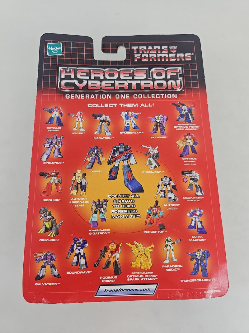 Transformers Heroes of Cybertron Perceptor Hasbro G1 Collection 2003 *New Sealed