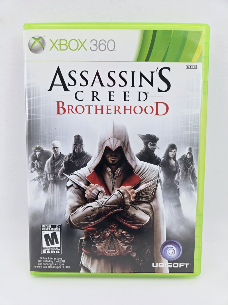 Xbox 360 Cib Tested Working Assassins Creed Brotherhood Single Disc