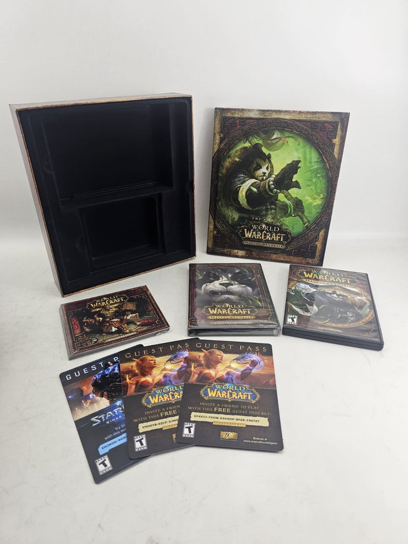 WORLD OF WARCRAFT MISTS OF PANDARIA COLLECTOR’S EDITION - PC - CIB