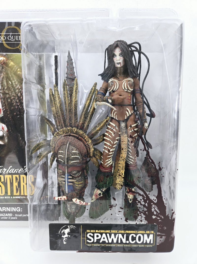 McFarlane's Monsters Voodoo Queen Action Figure Blood Splatter Variant 2002