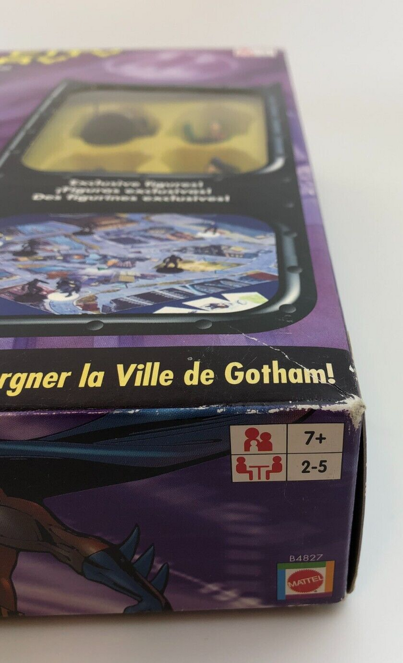 Batman Gotham City Mystery Board Game Open Box Complete See Description