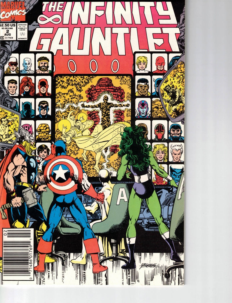 Infinity gauntlet #2 1991 First Appearance of Epoch