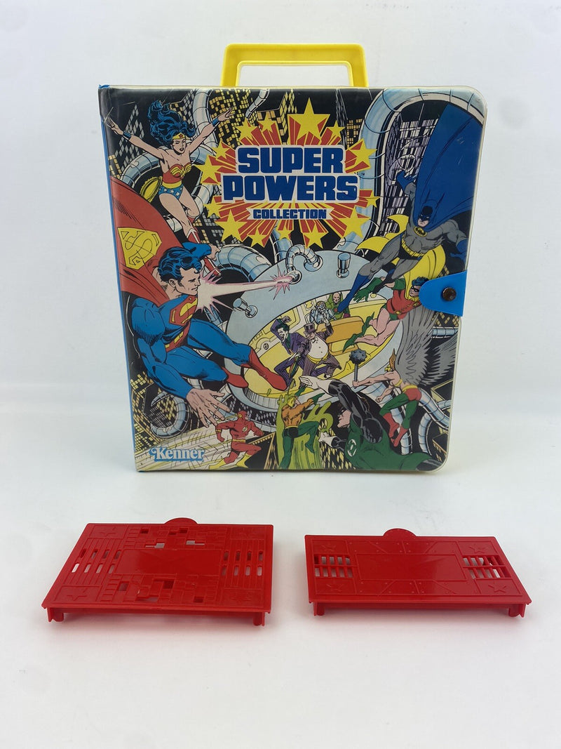 1984 Super Powers Collection Carrying Case Kenner - DC Comics complete Must See