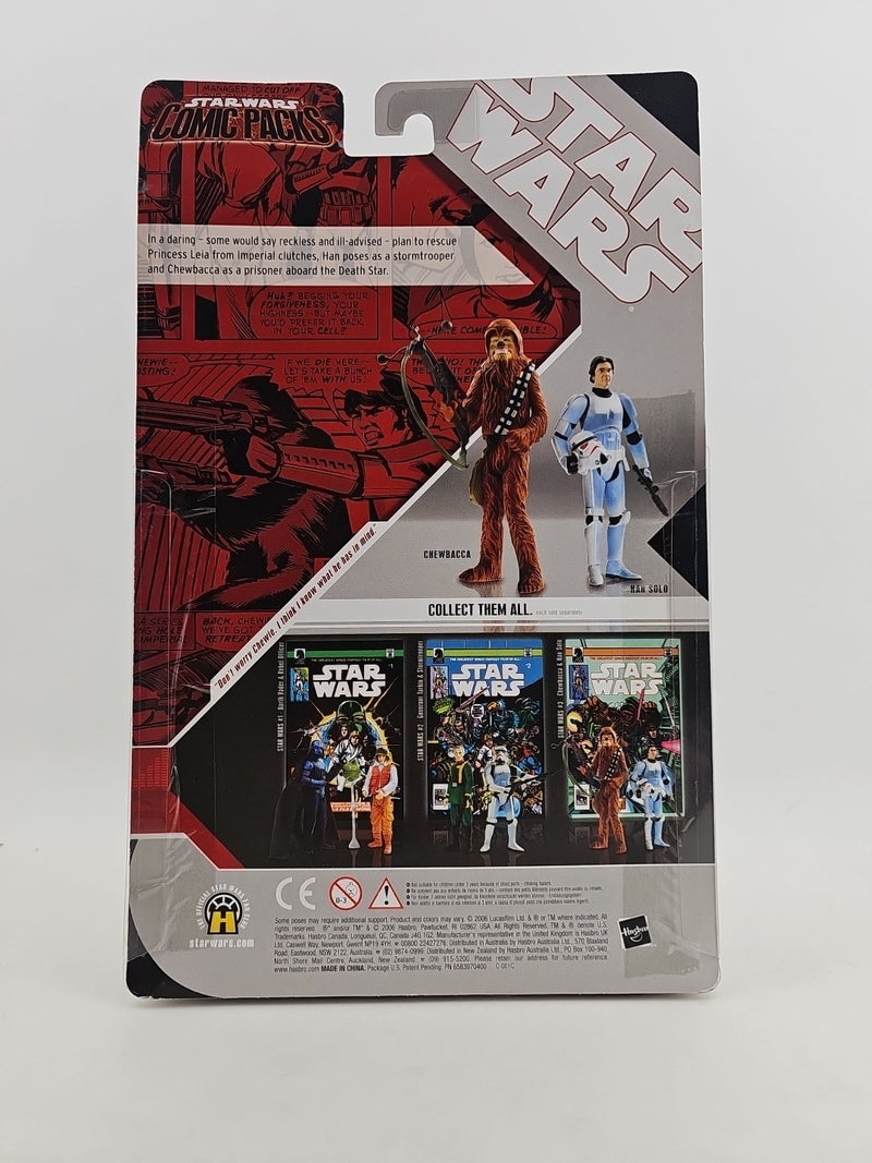 Comic Pack Chewbacca With Han Solo  Comic Book Star Wars #3