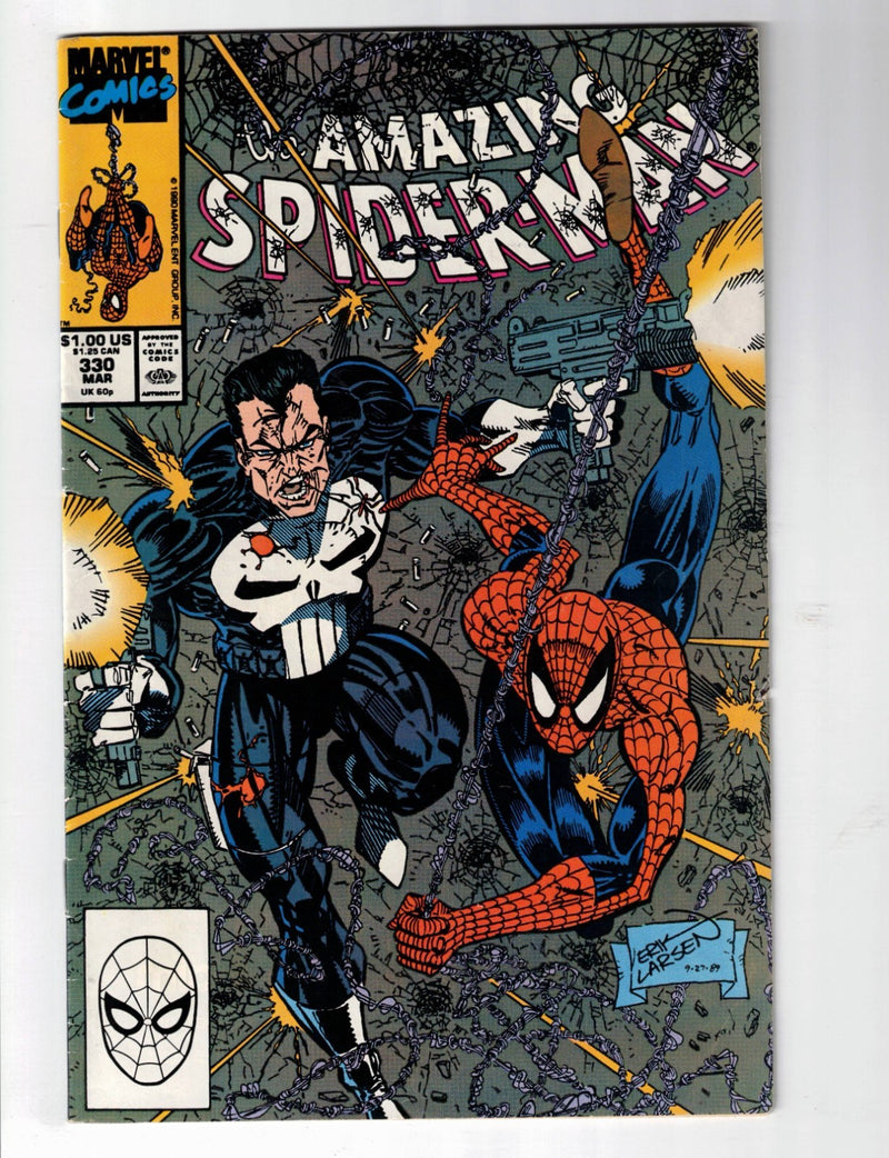 Amazing Spider-Man #330 1990 Direct Edition