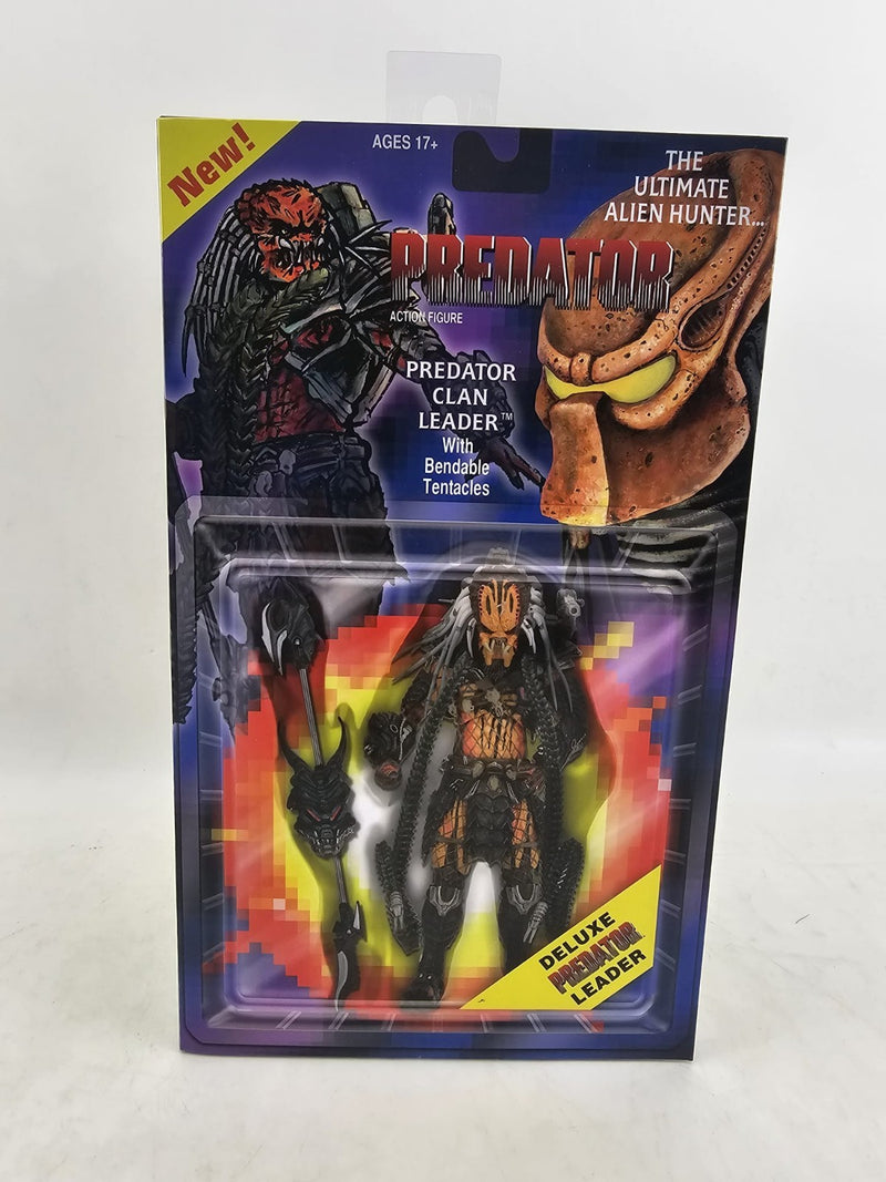 Predator Clan Leader 8.5" tall Deluxe Action Figure 1:12 Scale by NECA Toys NEW!