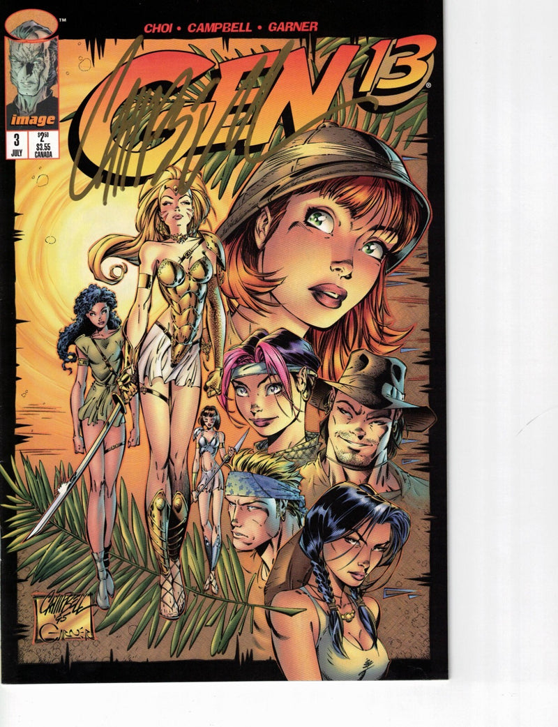 Gen 13 #3 1995 Signed by J. Scott Campbell