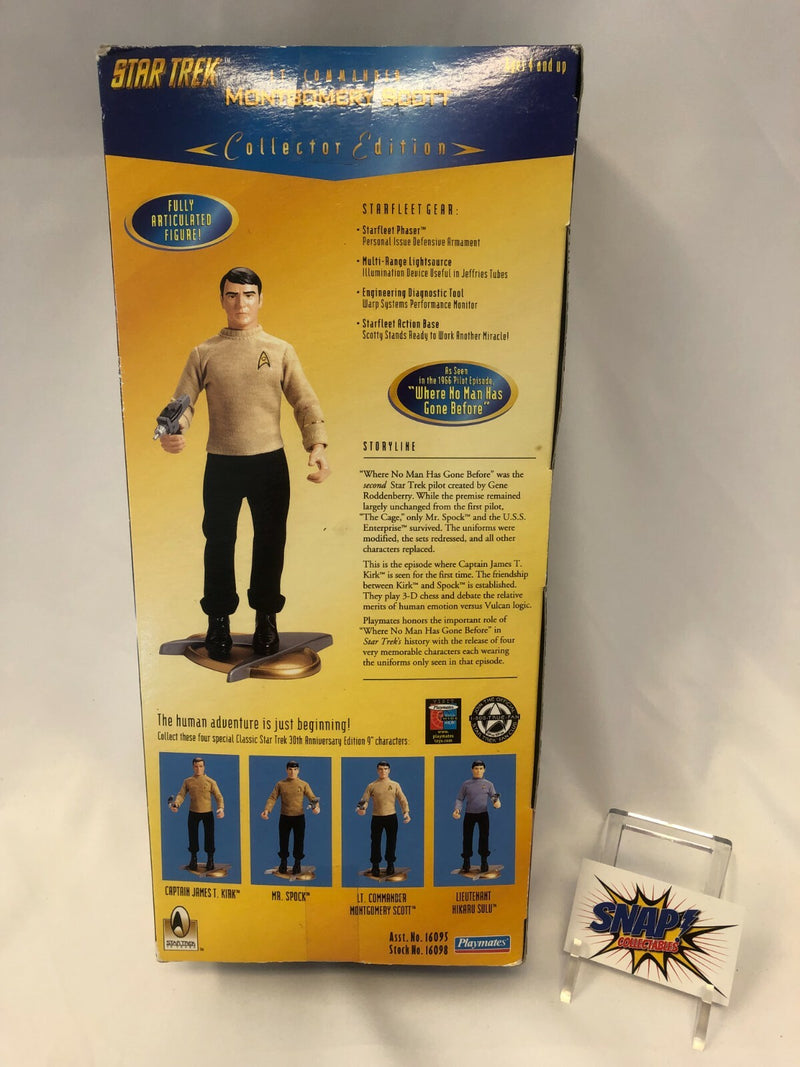 Lt. Commander Montgomery Scott - Star Trek Coll. Edition 1996 Playmates 16098
