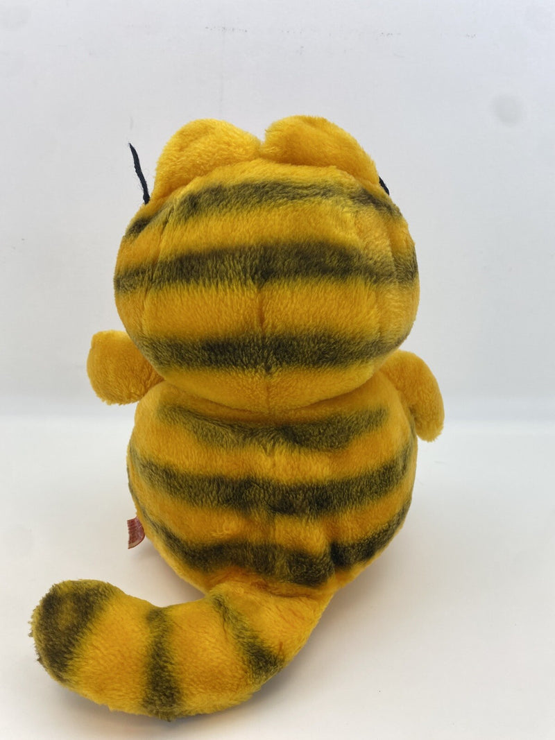 Vintage 1981 Garfield 12" Sitting Plush Cat Stuffed Animal Dakin Funny Farm