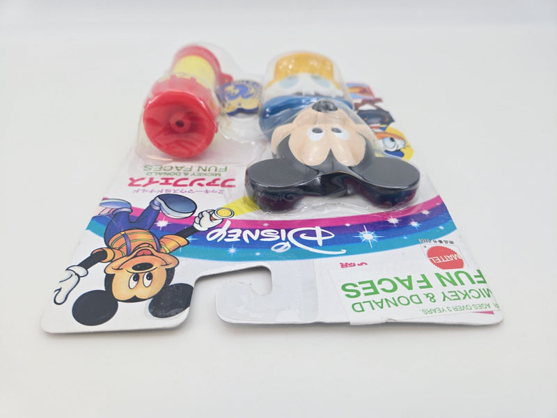 Disney Mickey Mouse and Donald Duck Fun Faces RARE JAPANESE GRAIL 1988 Vintage