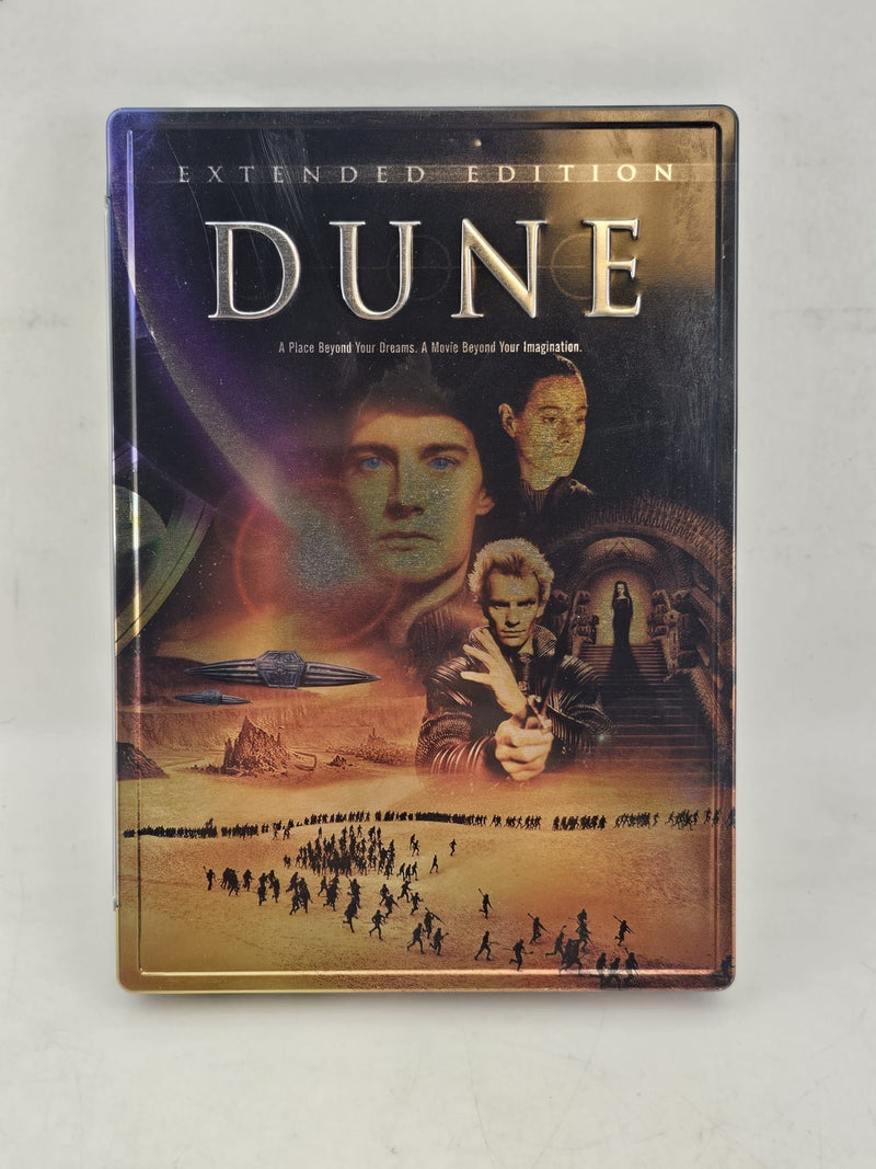Dune: Extended Edition Steelbook (DVD, 1984, 2006) w/ Insert) Very Good Cond