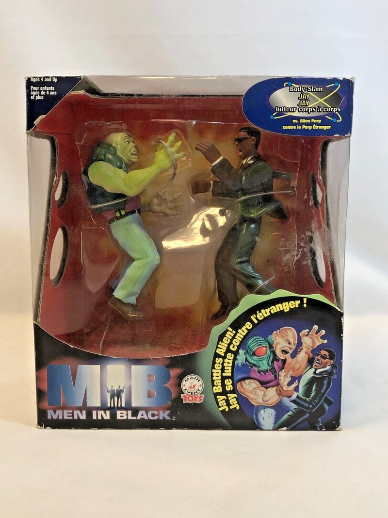 Jay - MIB - Body Slam Action - 1997 Main Event Toys 67222
