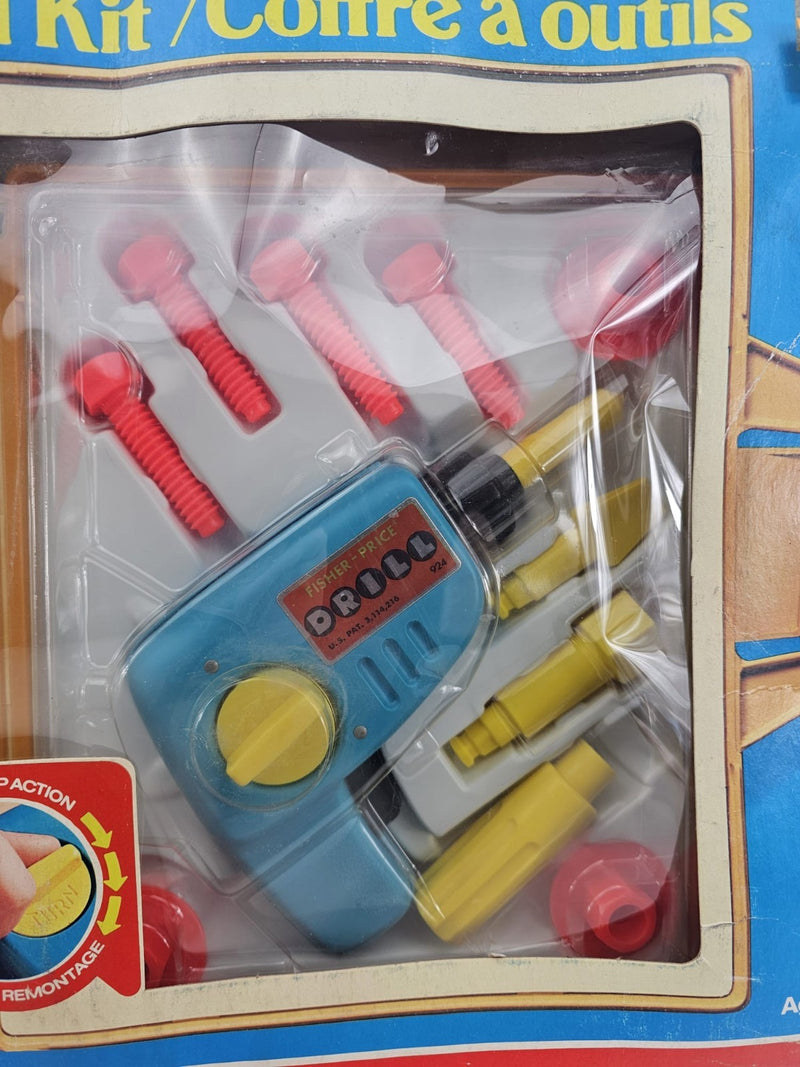 Vintage Fisher Price Tool Kit #924 Unopened and complete. See condition desc.