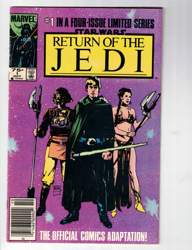 Star Wars: Return of the Jedi #1 1983 Canadian Price Variant
