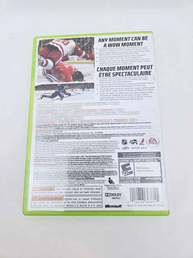 Xbox 360 Cib Complete In Box NHL 11