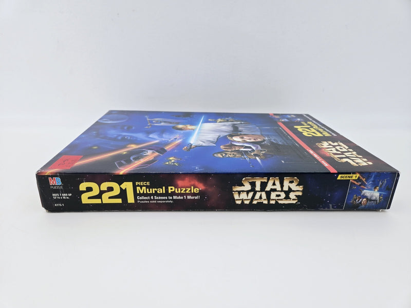 Vintage Star Wars Puzzle Milton Bradley 1997 221 Piece A New Hope #1