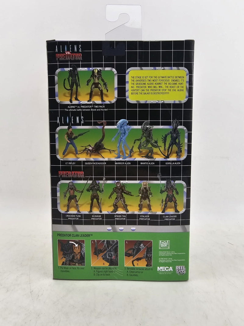 Predator Clan Leader 8.5" tall Deluxe Action Figure 1:12 Scale by NECA Toys NEW!