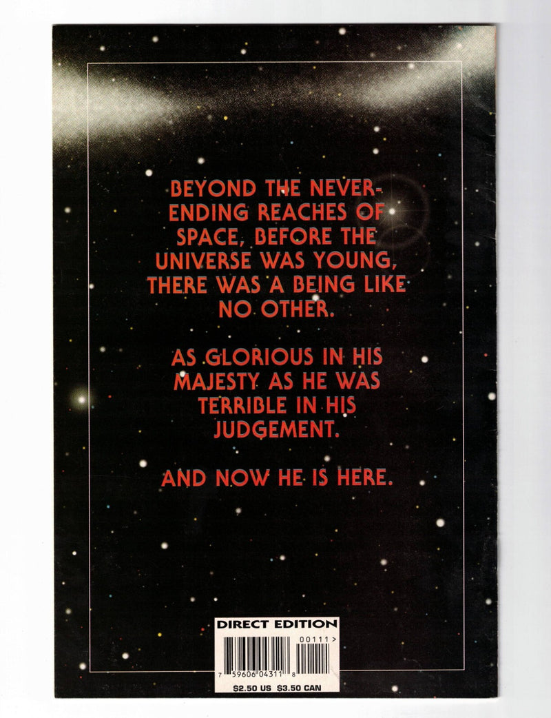 Origin Of Galactus 1996 Direct Edition