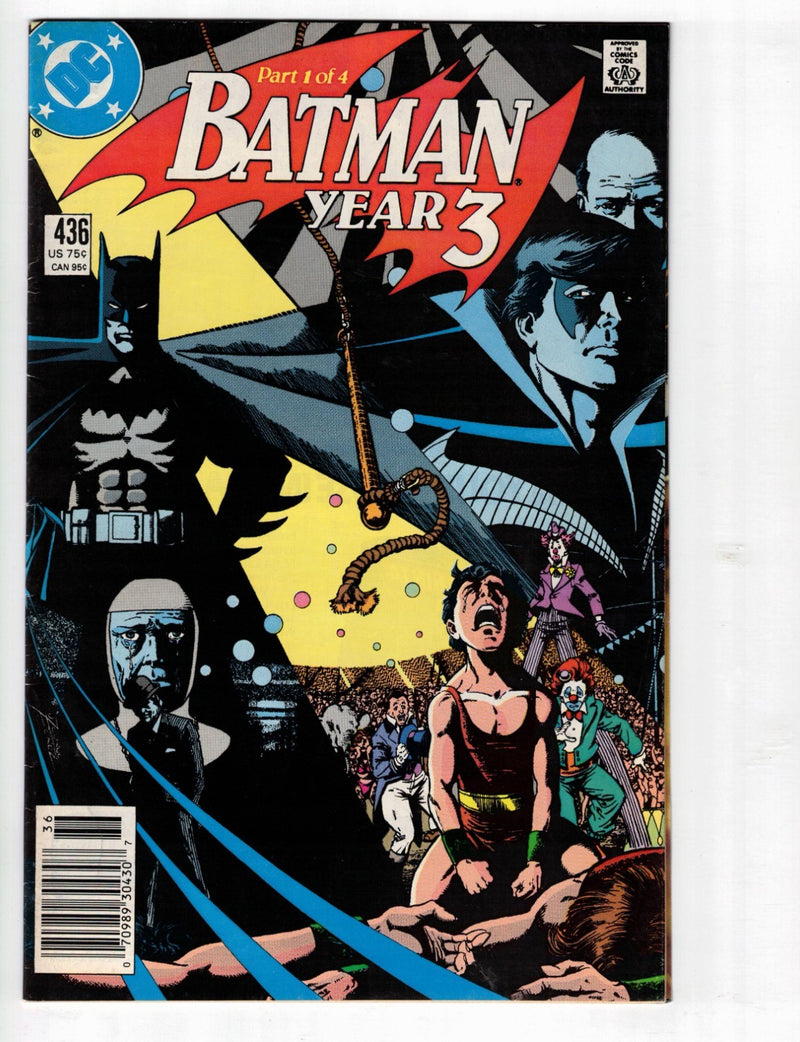 Batman #436 1989 1st Appearance Tim Drake