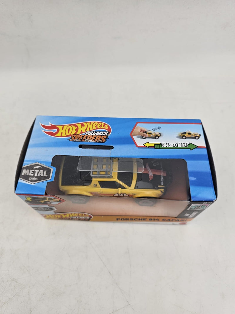 HOT WHEELS Pull-Back Speeders Porsche 914 Safari TREASURE HUNT