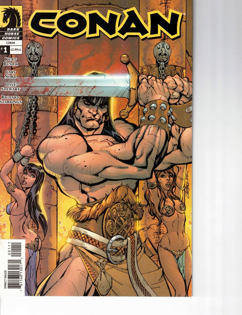 Conan #1 2004 Second Printing Direct Edition