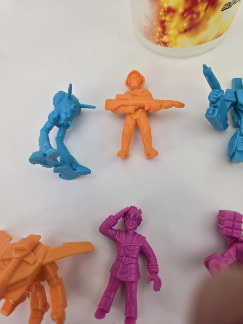 ReAction Robotech M.U.S.C.L.E. Muscle Trash Can Super 7 NEW Wave 1