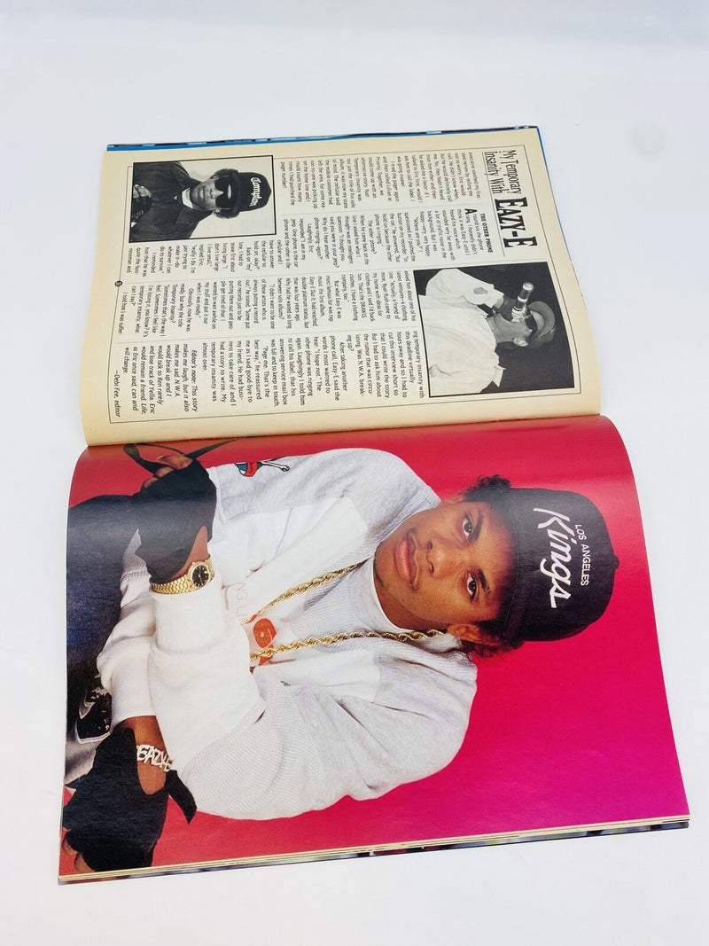 EAZY E  A Photo Tribute HIP HOP GRAIL ALL POSTER ATTACHED NWA 100% Complete RARE