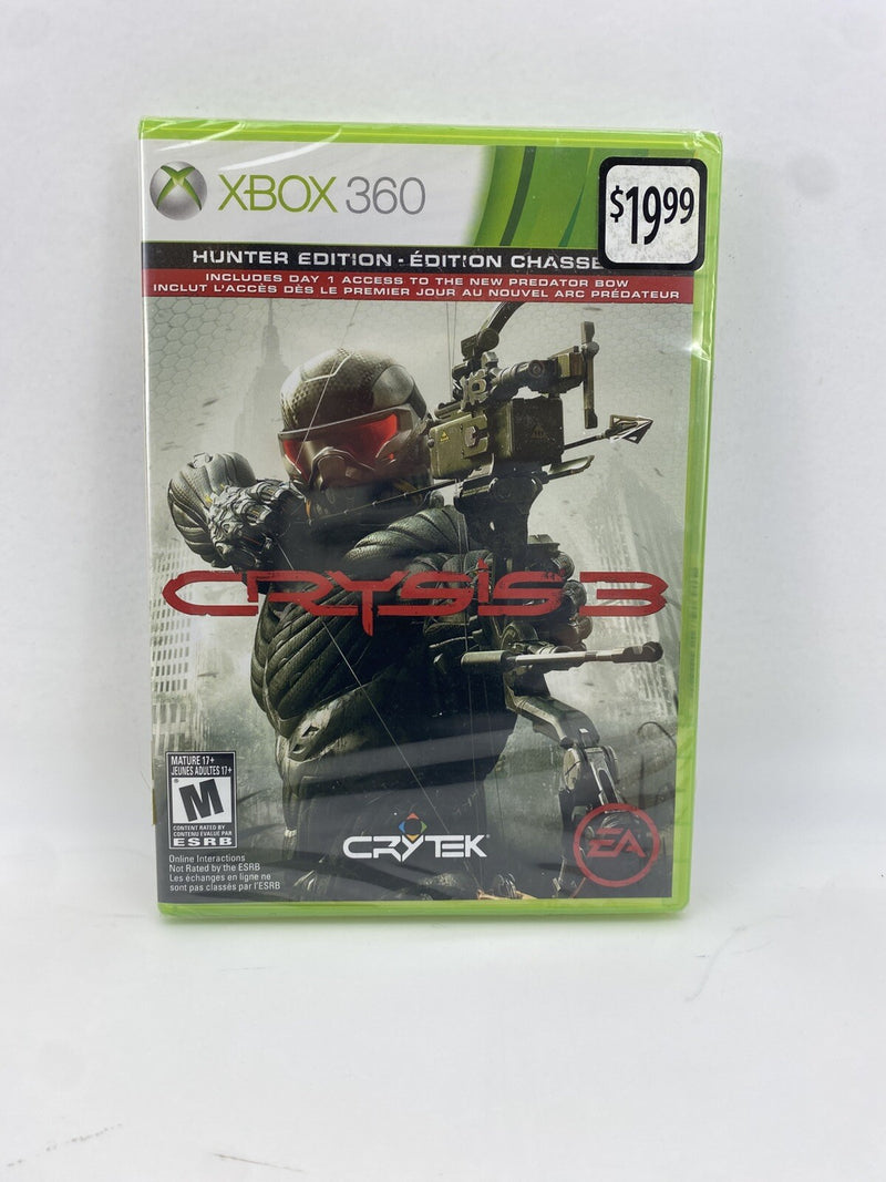 Xbox 360 Crysis 3 Hunter Edition (sealed)