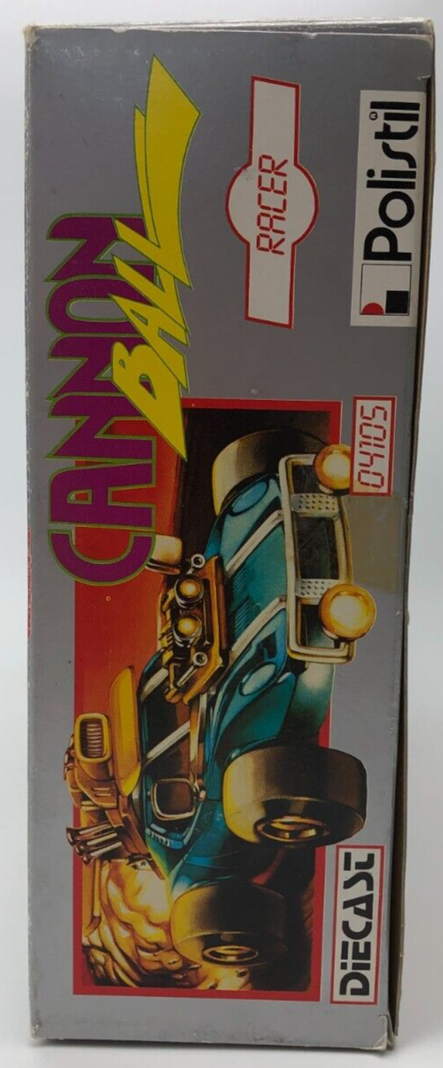 Cannon Ball Racer Vintage Toy Car 1983 Polistil