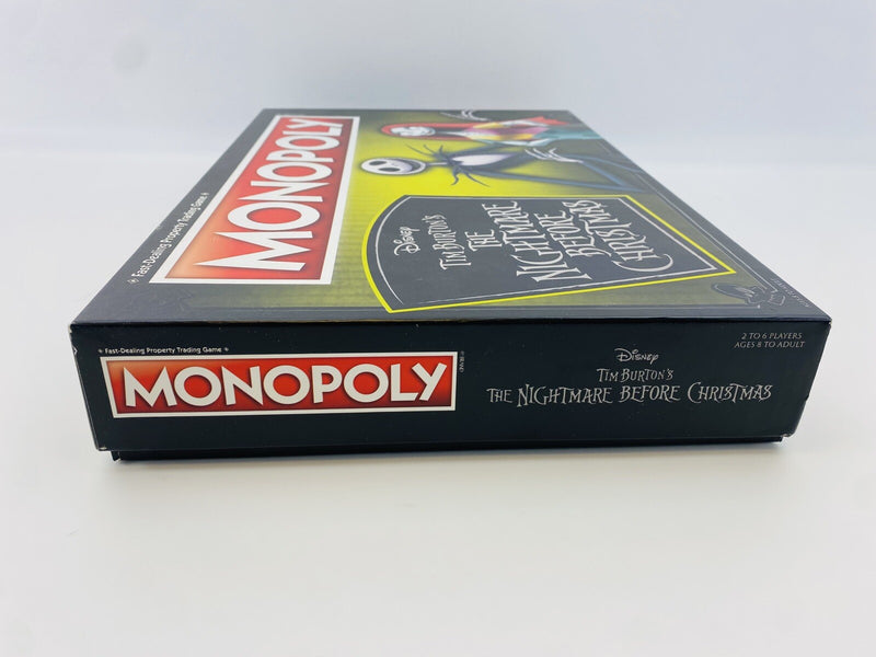 Monopoly Disney Tim Burton's The Nightmare Before Christmas Minty 100% Complete