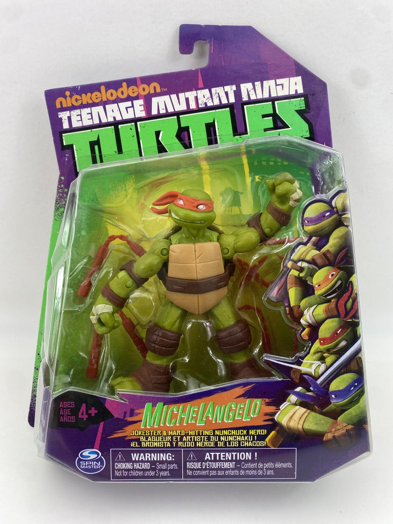 Teenage Mutant Ninja Turtles Michelangelo Sealed 2012 Playmates NOT REISSUE MOC