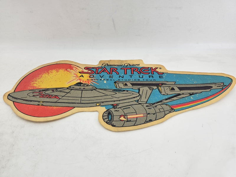 1988 Vintage Universal Studios Star Trek Adventure Tour Pennant Paramount PPC