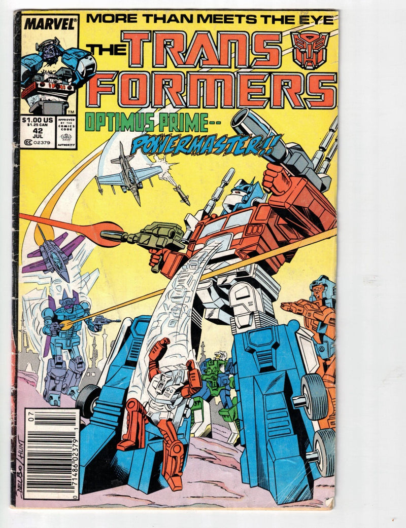 Transformers #42 1988 Newsstand Variant