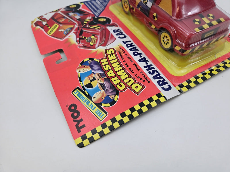 Tyco Incredible Crash Dummies Crash-A-Part Red Car 1992 No.2109 Vintage New RARE