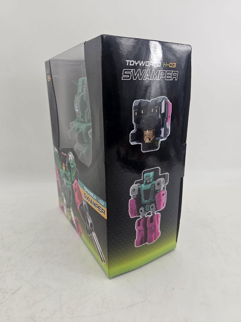 Toyworld Transformer TW-H-03 SWAMPER/SKULLCRUNCHER Headmaster