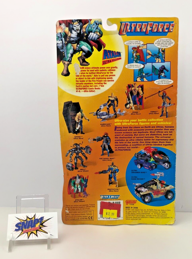 Atalon Ultra Villain - Ultra Force - Malibu Comics - Galoob 75596 -1995