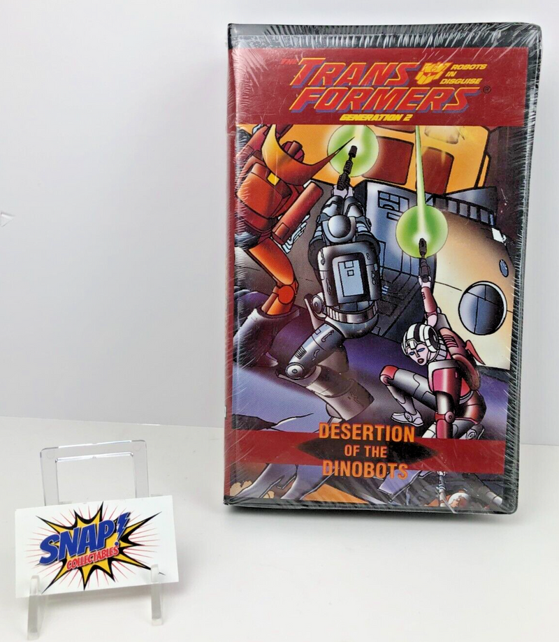 Desertion of the Dinobots - Transformers - 1998 Sunbow Entertainment - VHS