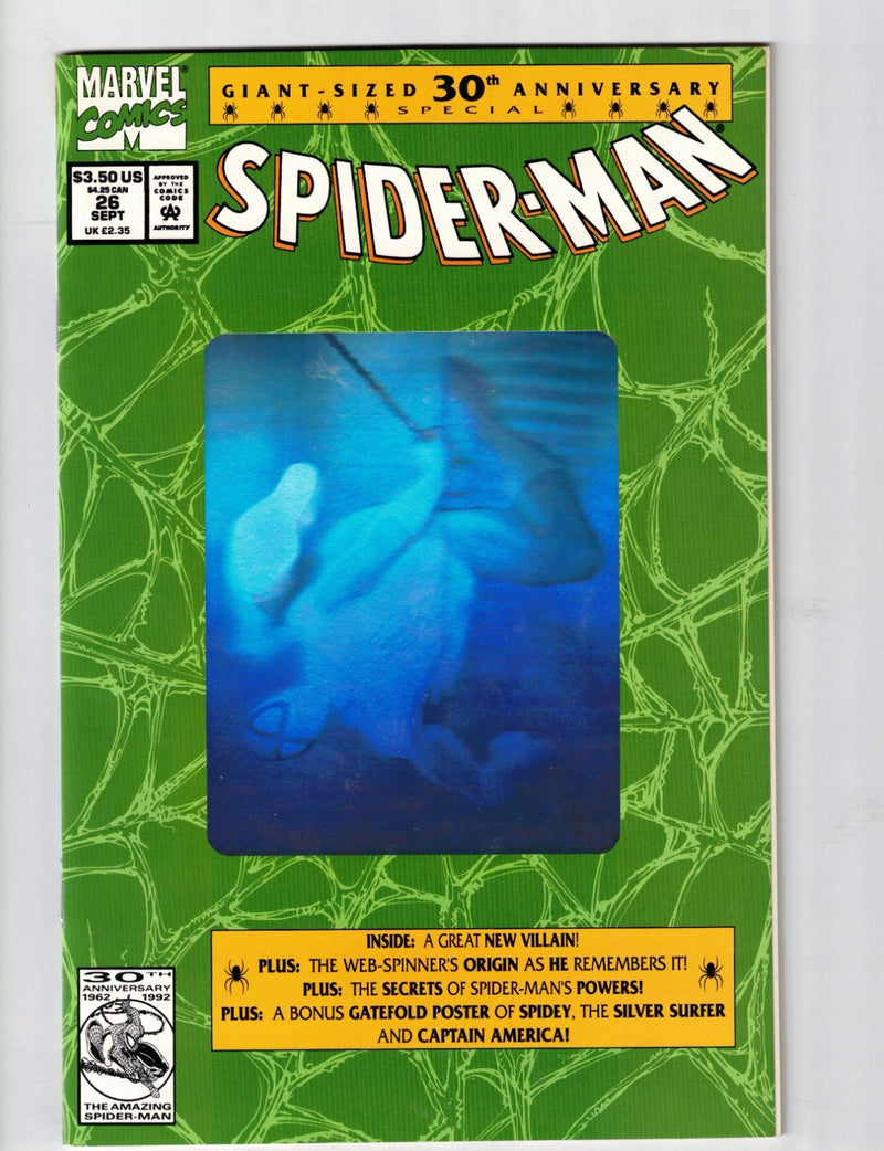 Spider-Man #26 1992 Hologram Variant (1st Print Silver)
