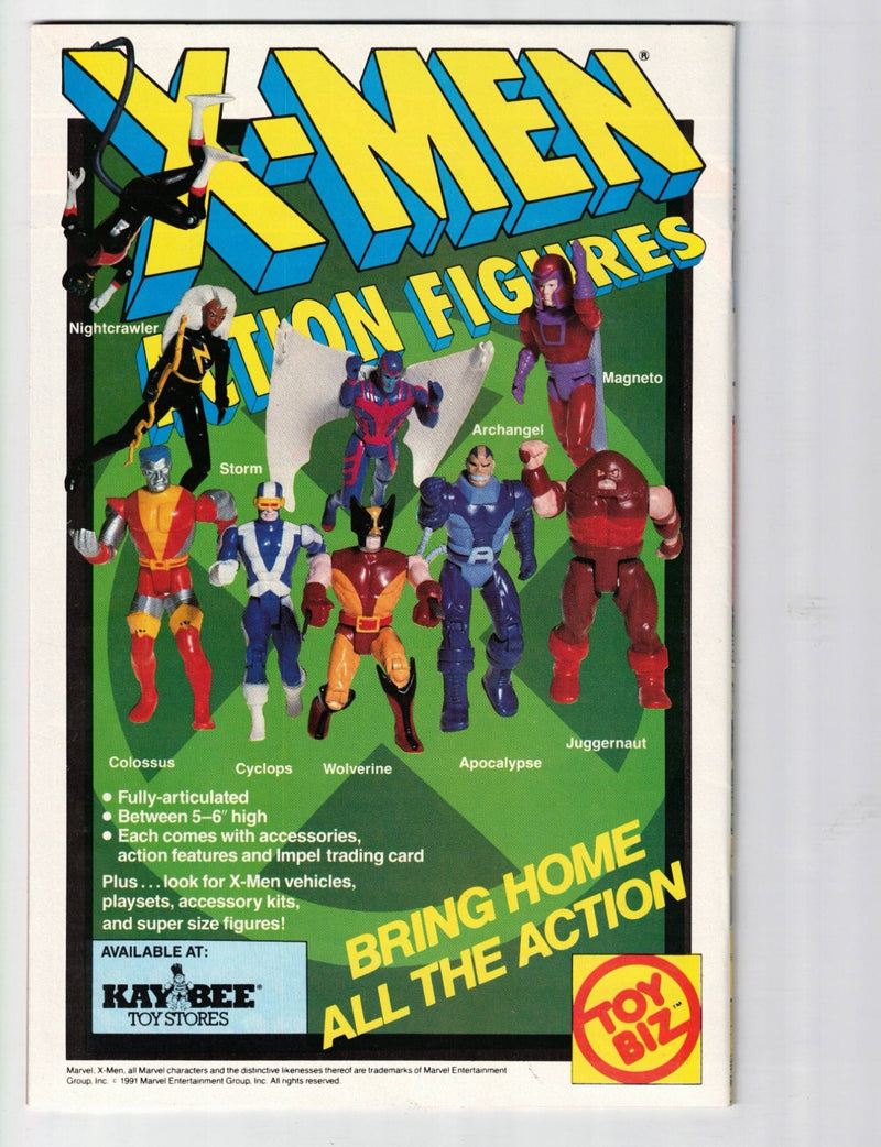 X-Men #1 1991 Direct Edition Cover Variant A