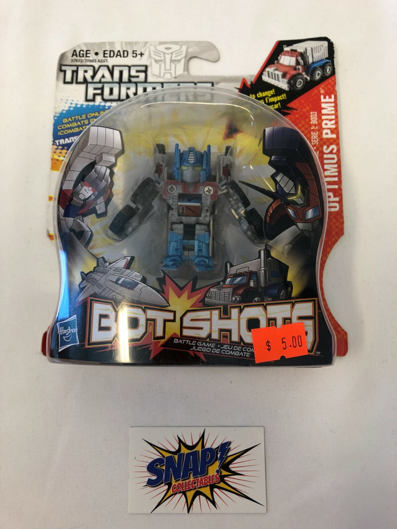 Transformers Bot Shots Optimus Prime Action Figure