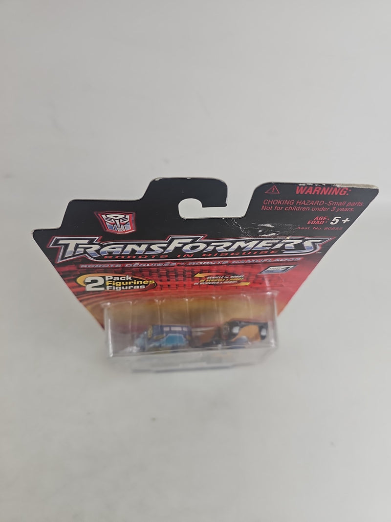 Side Burn & Daytonus Transformers RID Robots In Disguise 2 Pack Set 2001