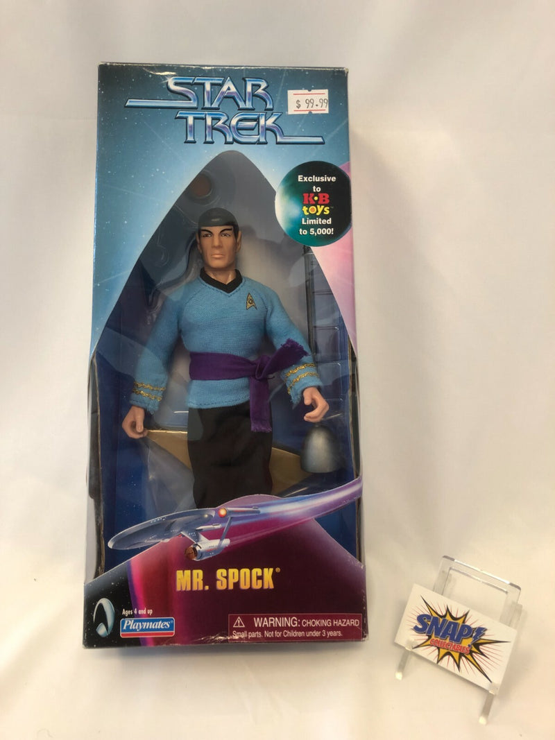 Mr. Spock - Star Trek - KB Toys Excl. 1999 Playmates 65730/65706
