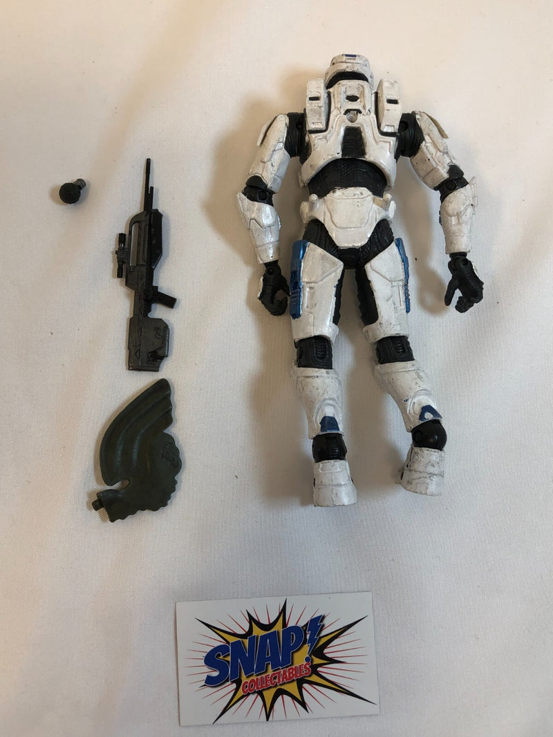 Spartan Mark VI (White/Blue) - Halo Anniversary Series 2 - 2012 McFarlane