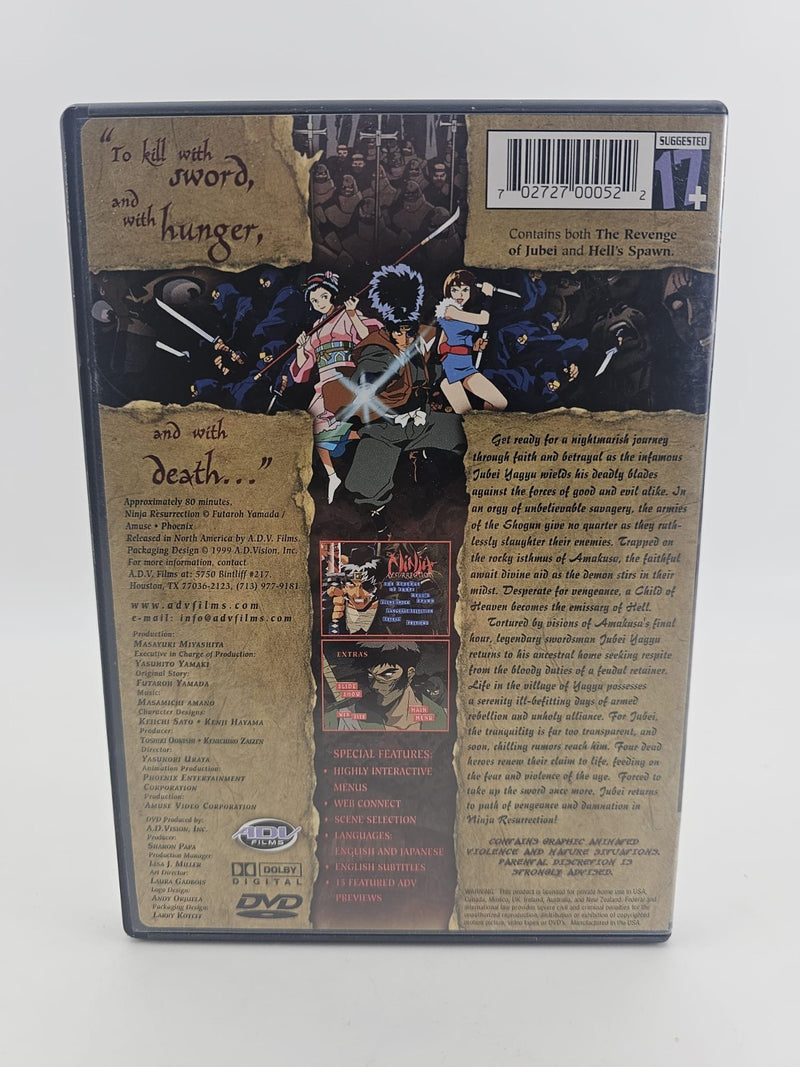 Ninja Resurrection DVD