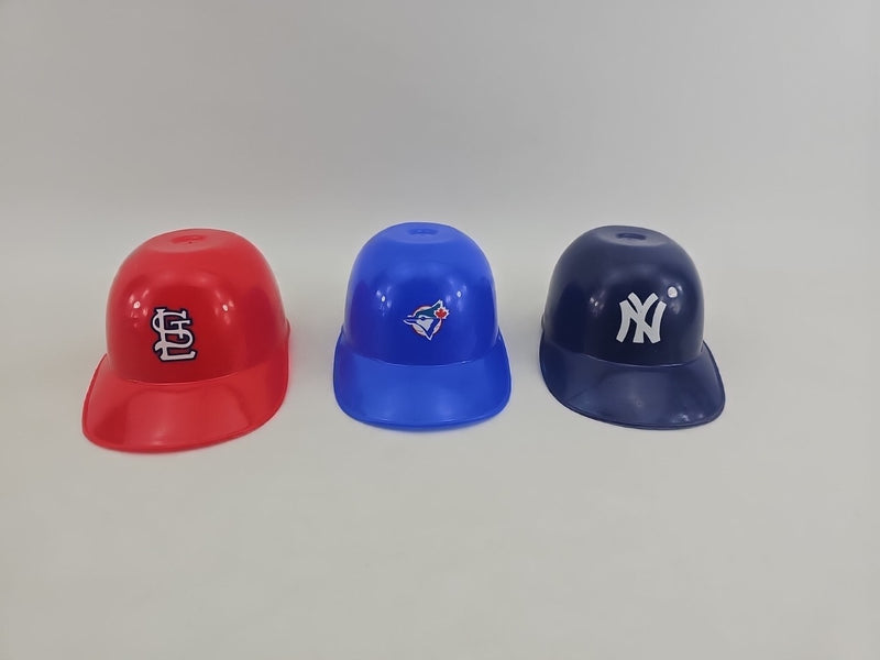 Set Of 3 MLB Mini Batting Helmets