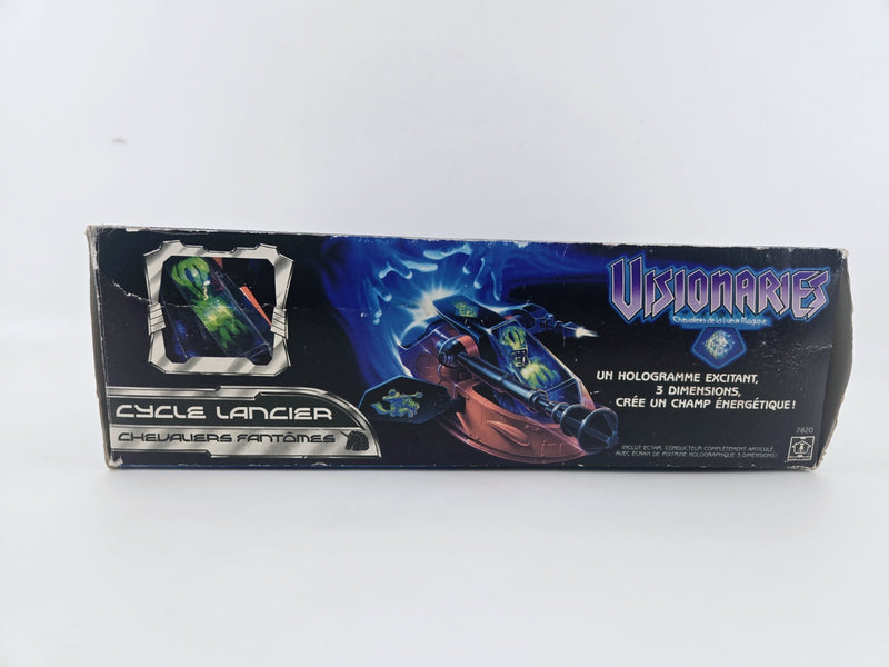 Hasbro Visionaries Lancer Cycle with Ectar 100% Complete Box Instuctions Poster