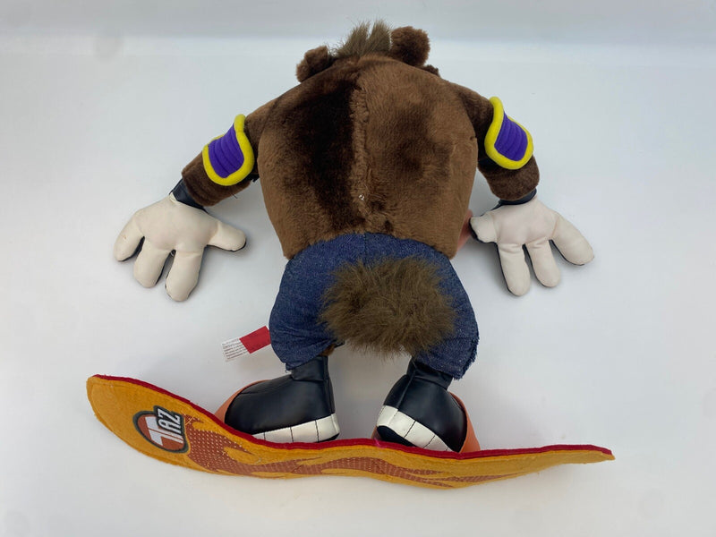 Play By Play Looney Tunes Taz Snowboarder Soft Toy Plush Space Jam 2000 Rare