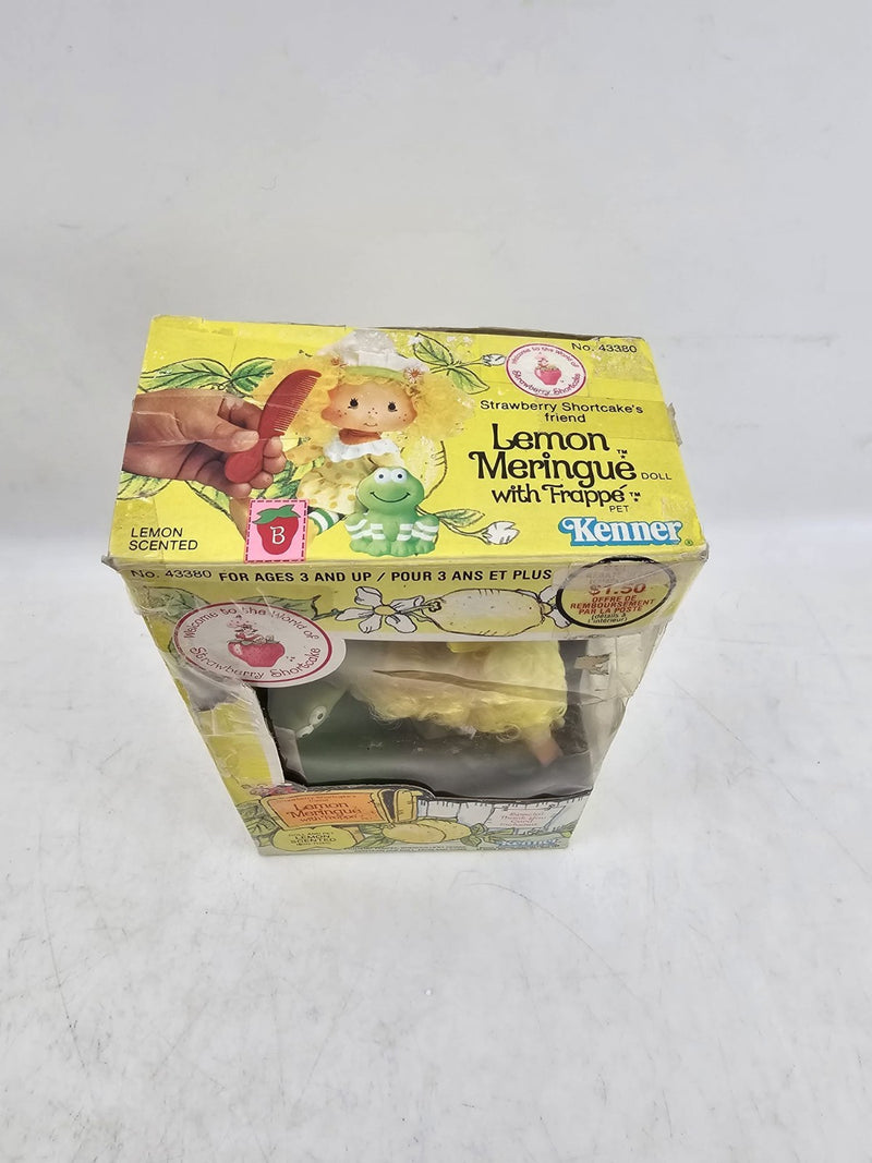 VTG AG Kenner Strawberry Shortcake Lemon Meringue Doll #43080 MIB Hong Kong 1980