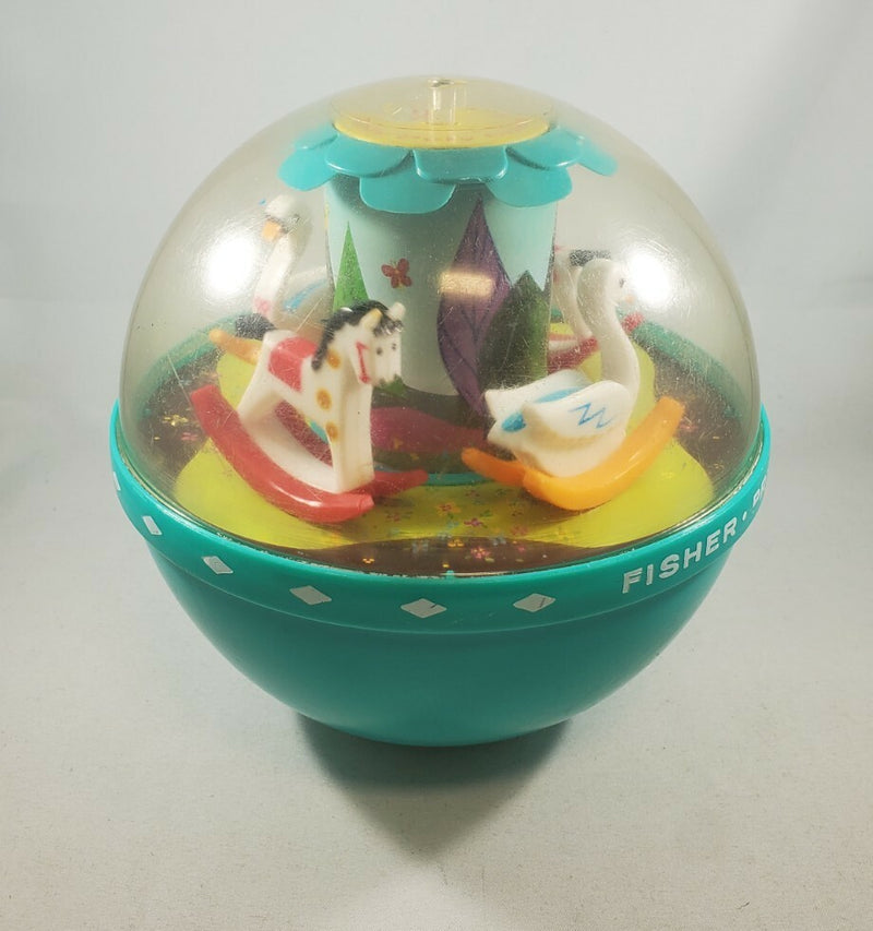 Fisher Price Roly Poly Chime Ball Vintage Nostalgia