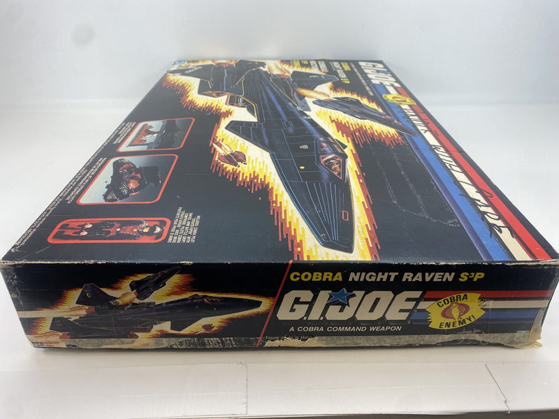 Night Raven 1986 G.I. JOE COBRA  Original 100% COMPLETE Canadian Box  Fridge Off